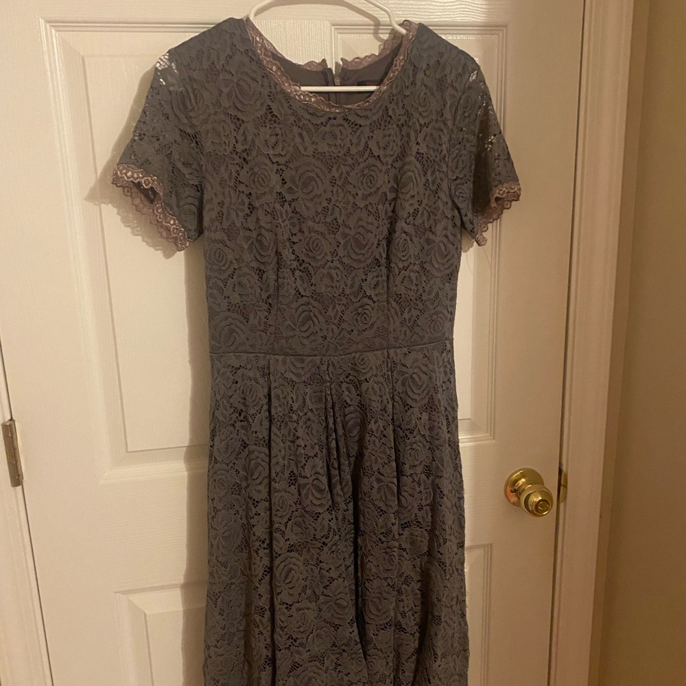 Gray dress
